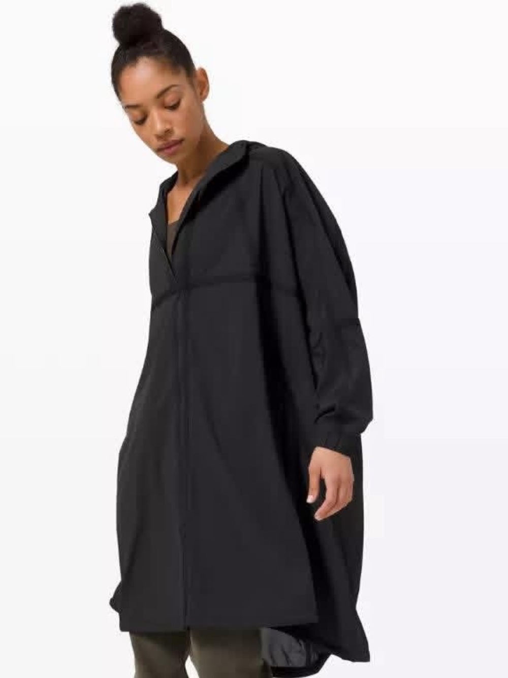 Fits Very Oversized! Slip Into the Moment Women's Lightweight Oversized Raincoat